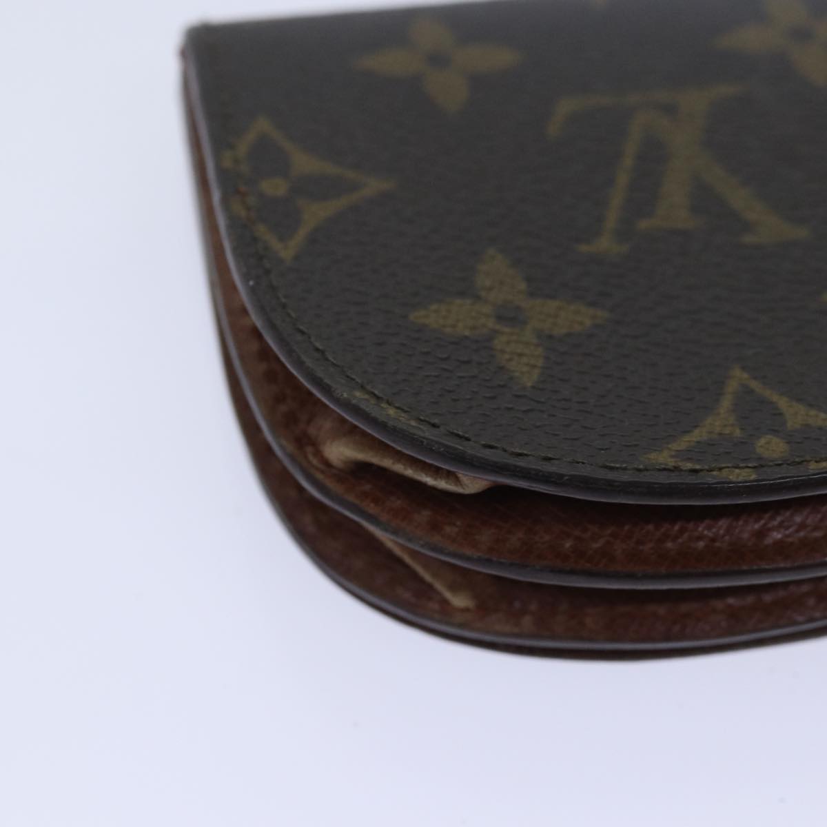 LOUIS VUITTON Monogram Porte Monnaie Guze Coin Purse M61970 LV Auth th5095