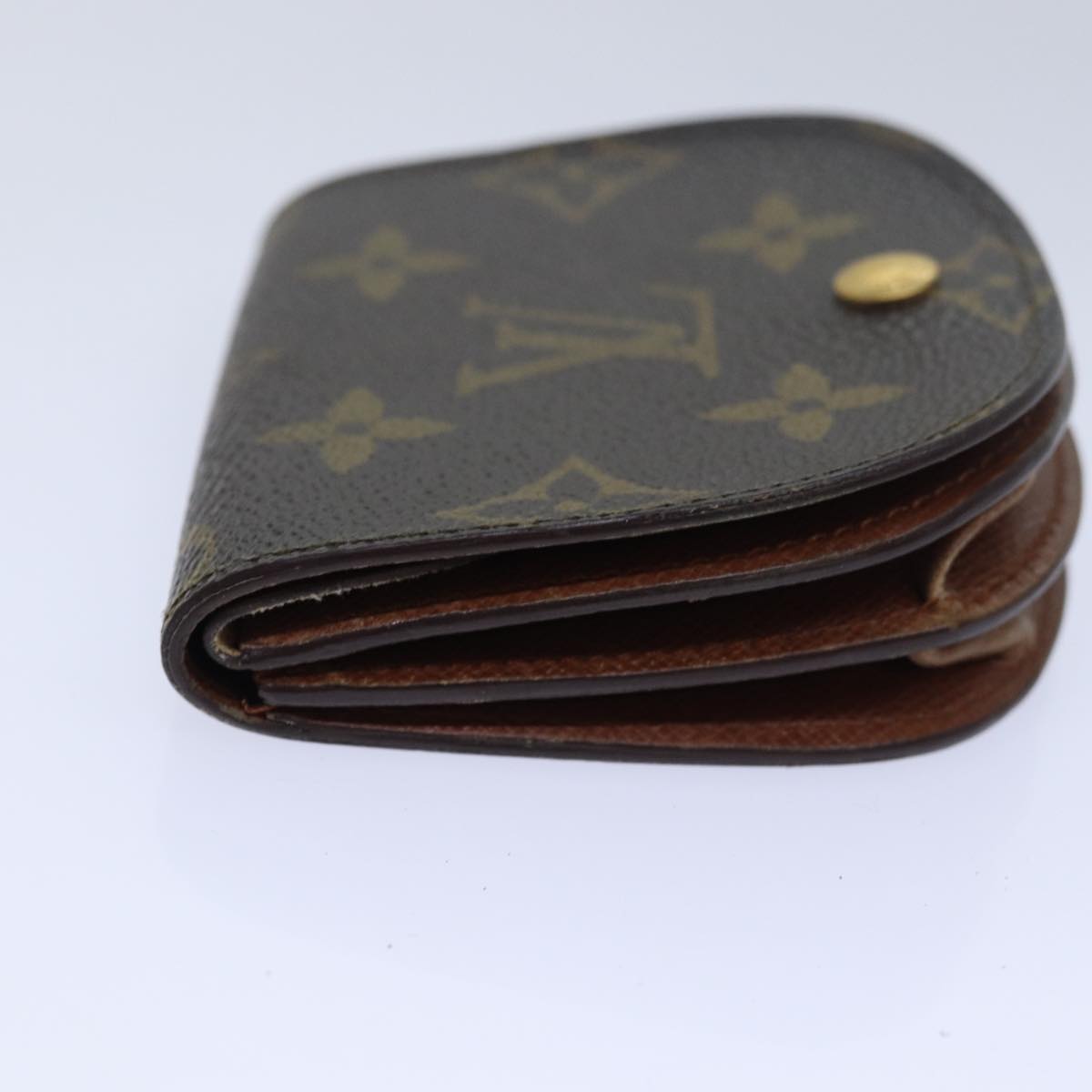 LOUIS VUITTON Monogram Porte Monnaie Guze Coin Purse M61970 LV Auth th5095