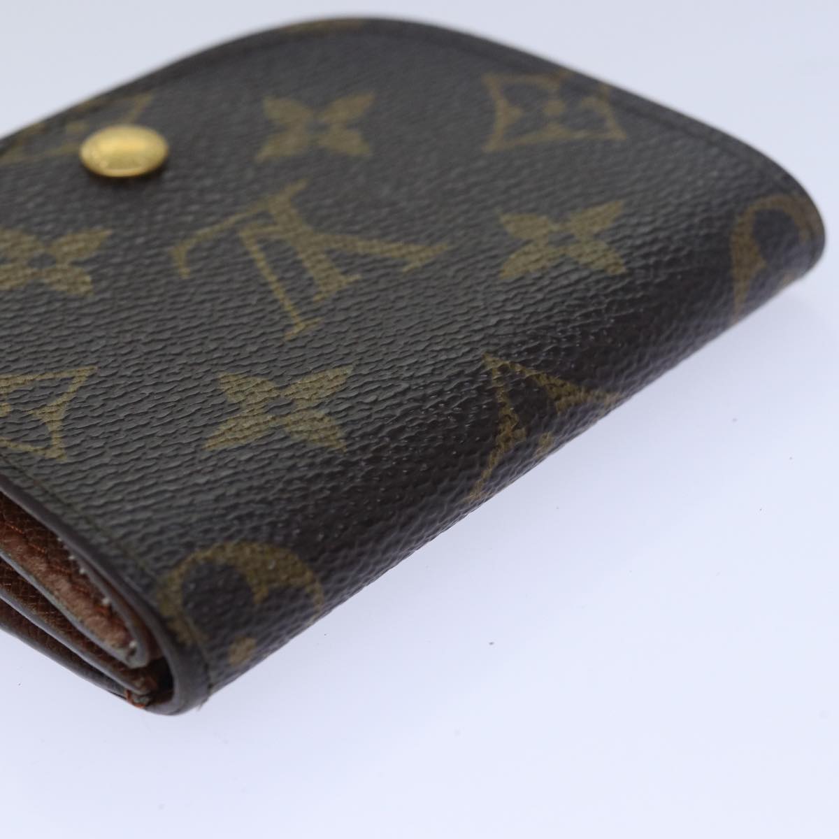 LOUIS VUITTON Monogram Porte Monnaie Guze Coin Purse M61970 LV Auth th5095