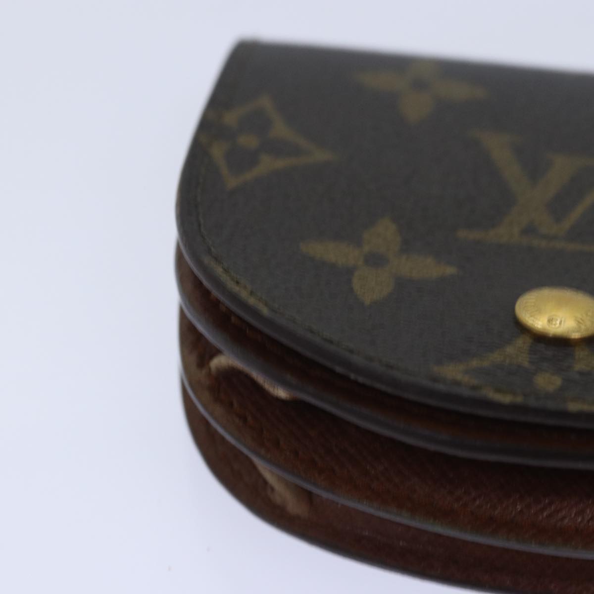 LOUIS VUITTON Monogram Porte Monnaie Guze Coin Purse M61970 LV Auth th5095