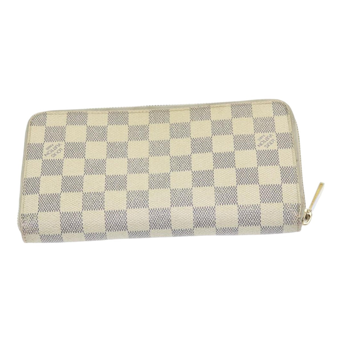 LOUIS VUITTON Damier Azur Zippy Organizer Long Wallet N60012 LV Auth th5182