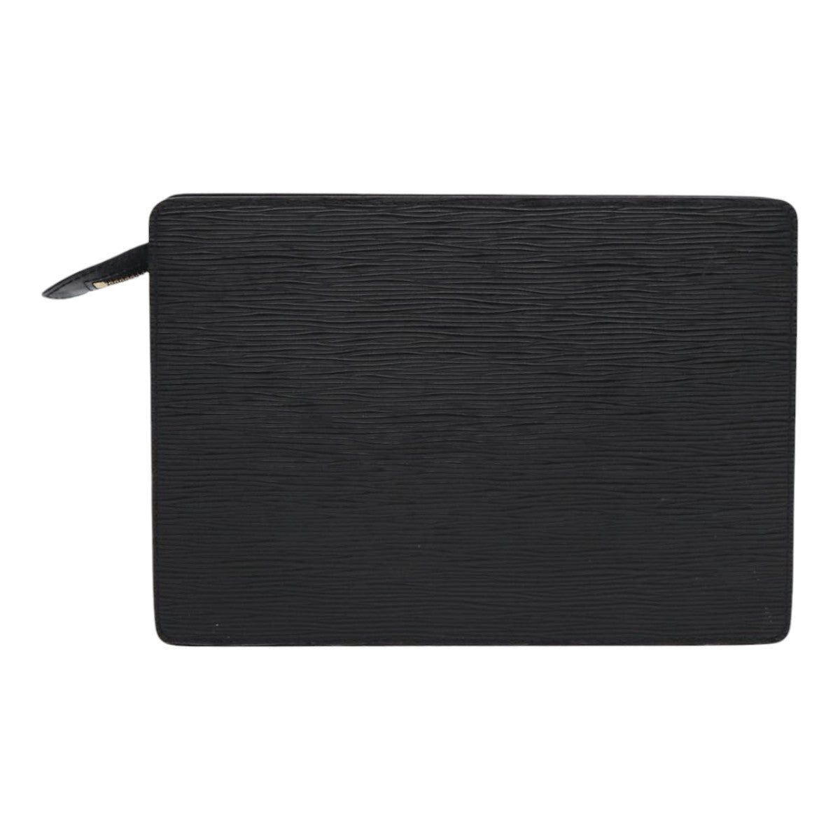 LOUIS VUITTON Epi Pochette Homme Clutch Bag Black Noir M52522 LV Auth th5197