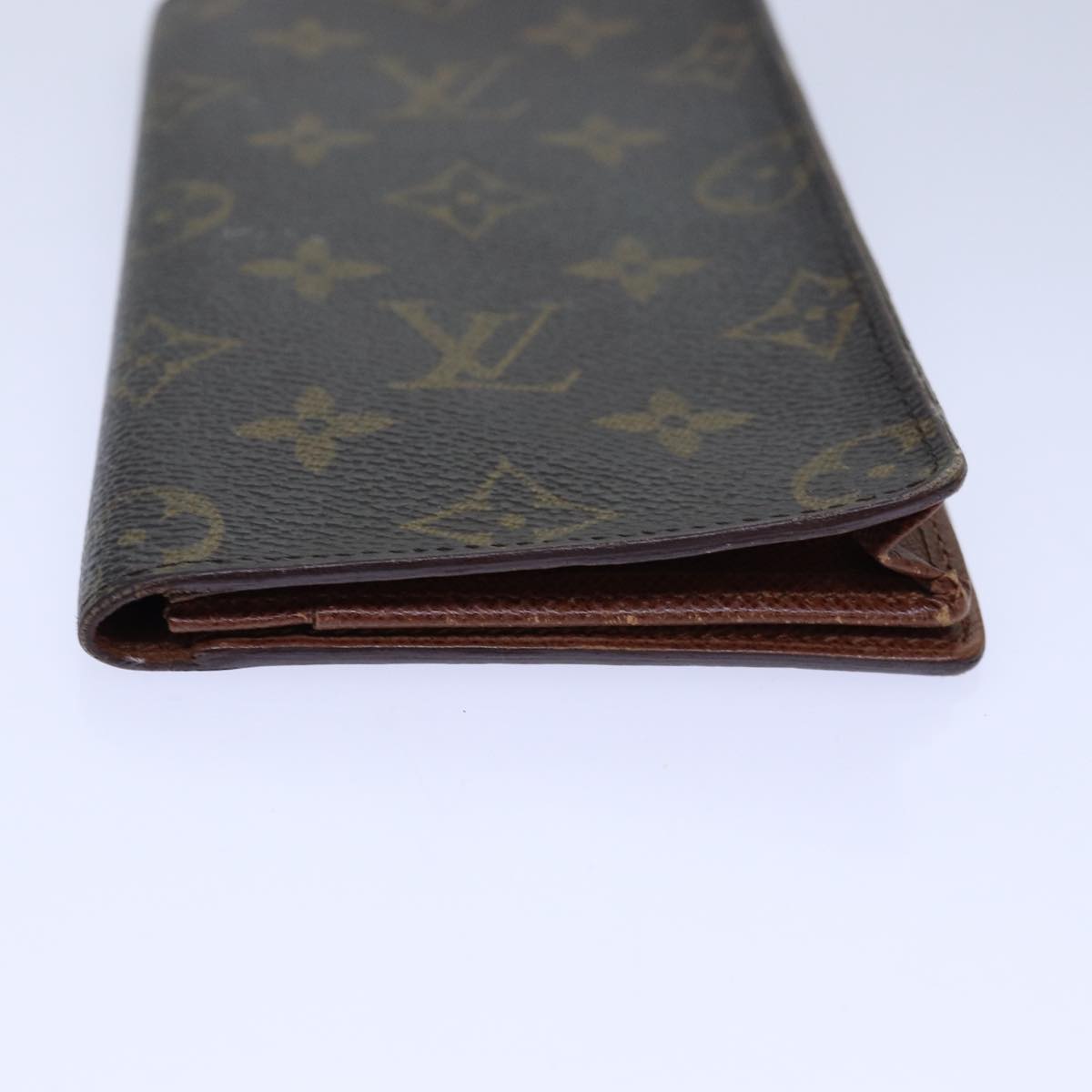 LOUIS VUITTON Monogram Porte Cartes Credit Billfold Wallet M60825 LV Auth th5198