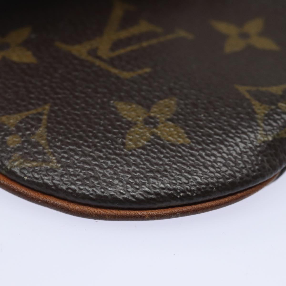 LOUIS VUITTON Monogram Porte Monnaie Rond Coin Purse M61926 LV Auth th5203