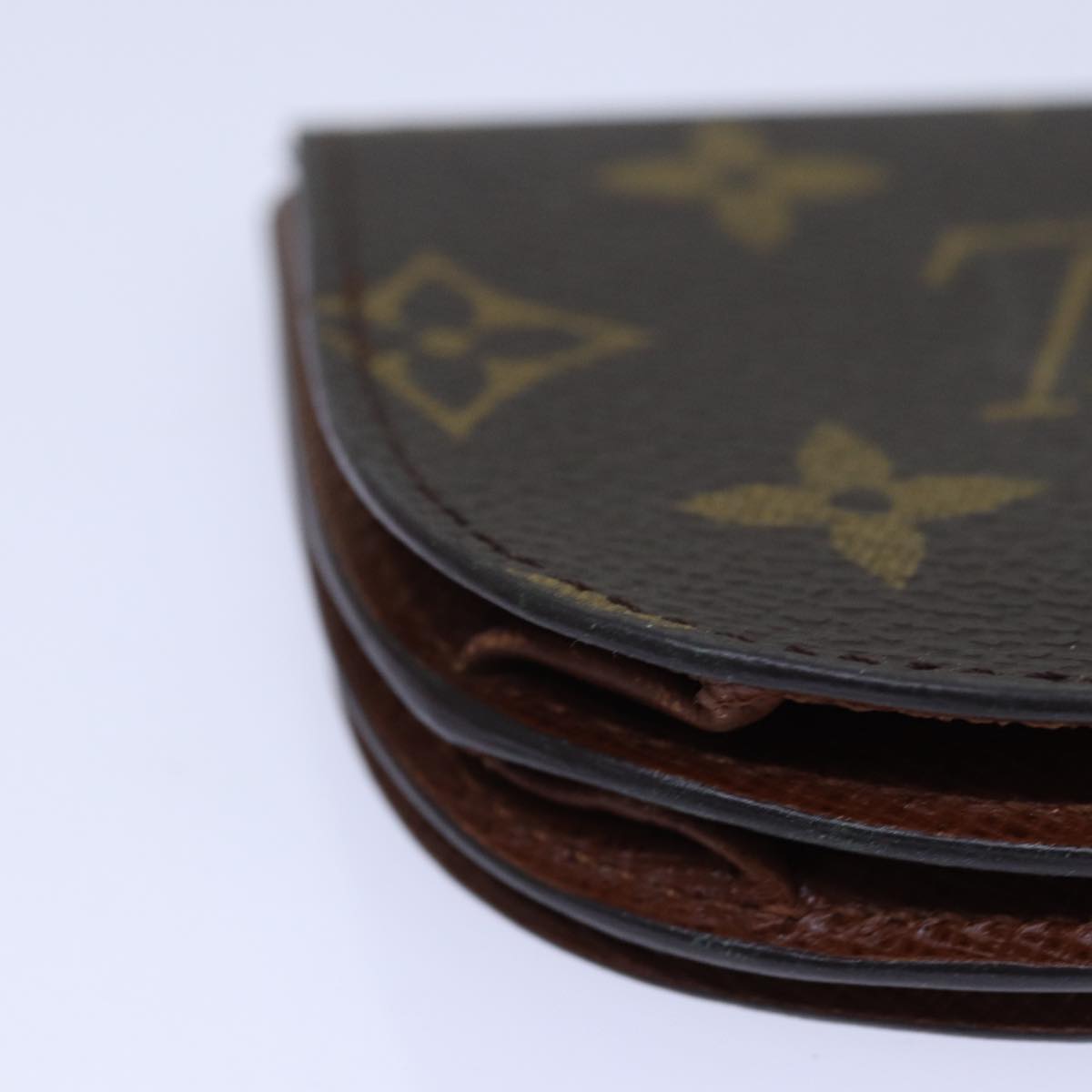 LOUIS VUITTON Monogram Porte Monnaie Guze Coin Purse M61970 LV Auth th5221