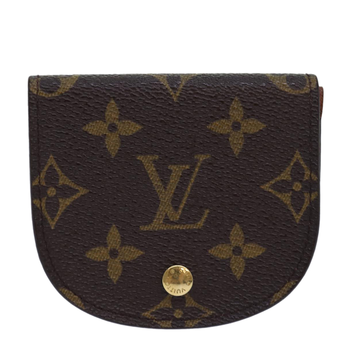 LOUIS VUITTON Monogram Porte Monnaie Guze Coin Purse M61970 LV Auth th5221