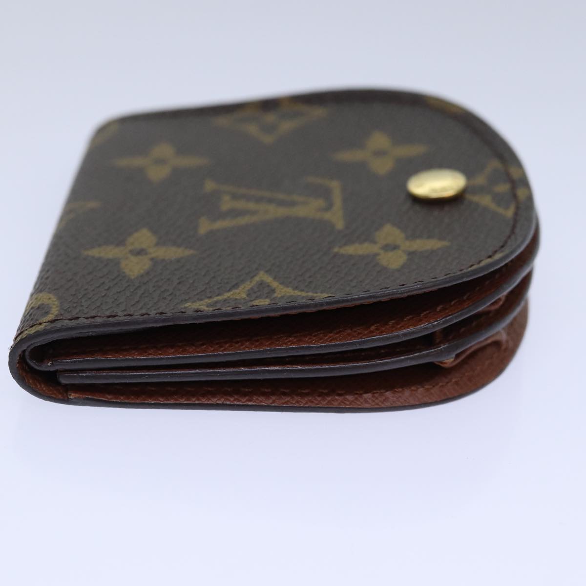 LOUIS VUITTON Monogram Porte Monnaie Guze Coin Purse M61970 LV Auth th5221