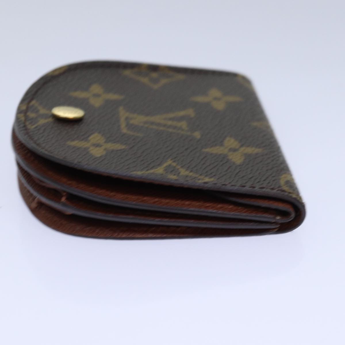 LOUIS VUITTON Monogram Porte Monnaie Guze Coin Purse M61970 LV Auth th5221