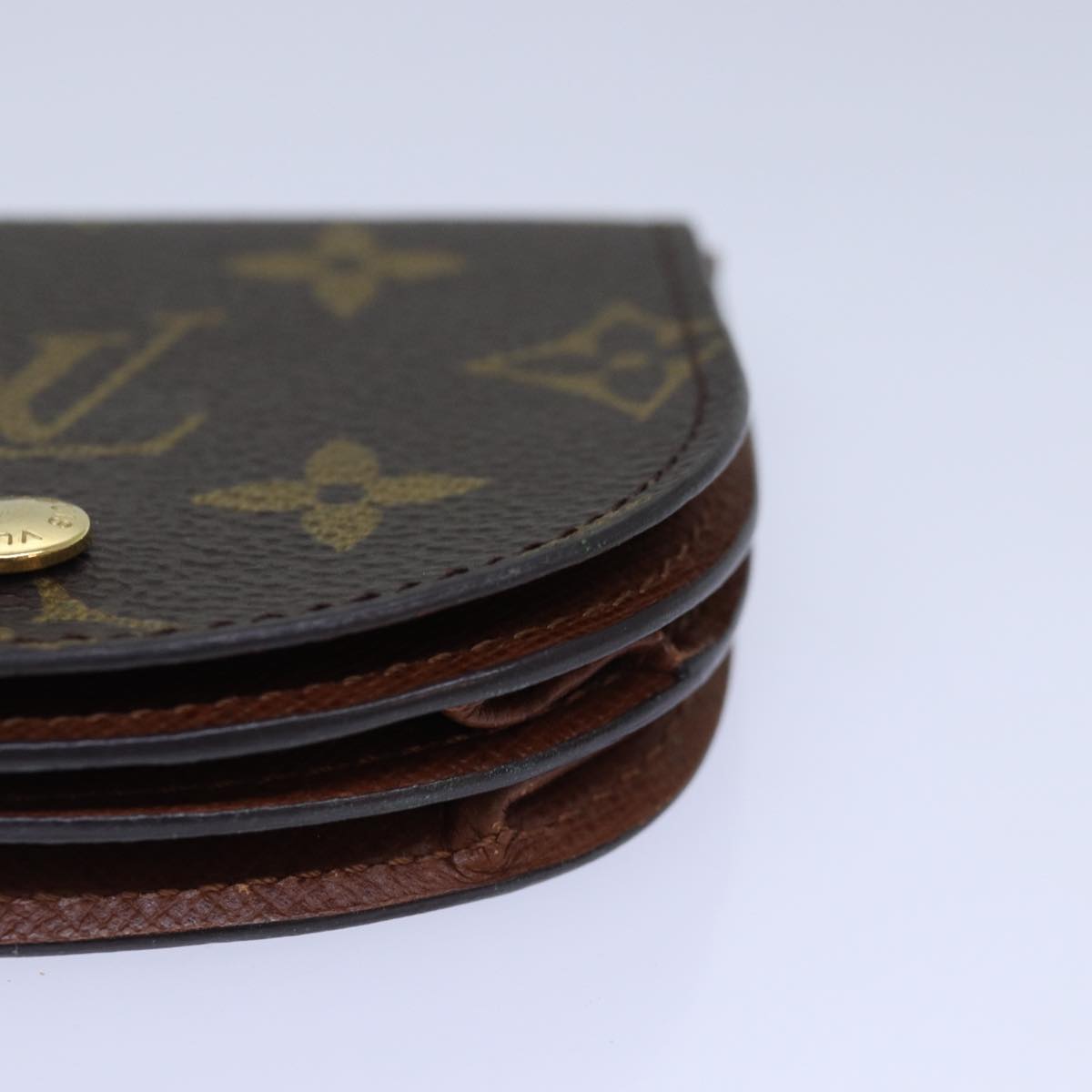 LOUIS VUITTON Monogram Porte Monnaie Guze Coin Purse M61970 LV Auth th5221