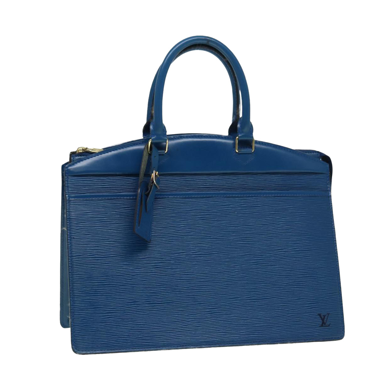 LOUIS VUITTON Epi Riviera Hand Bag Blue M48185 LV Auth th5239