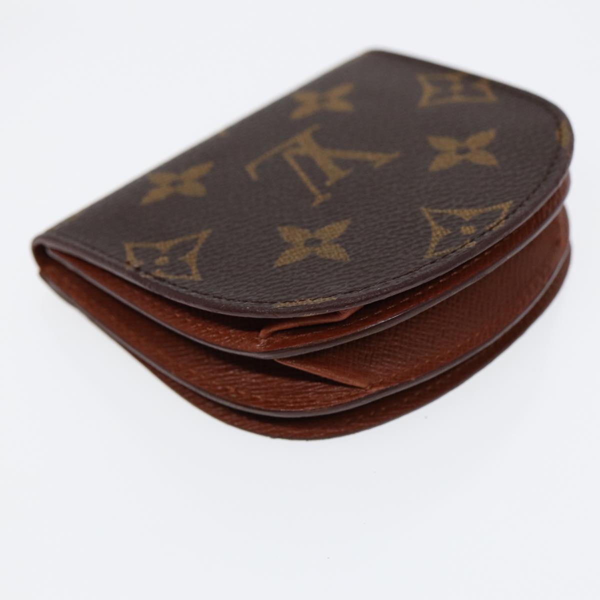 LOUIS VUITTON Monogram Porte Monnaie Guze Coin Purse M61970 LV Auth th5247