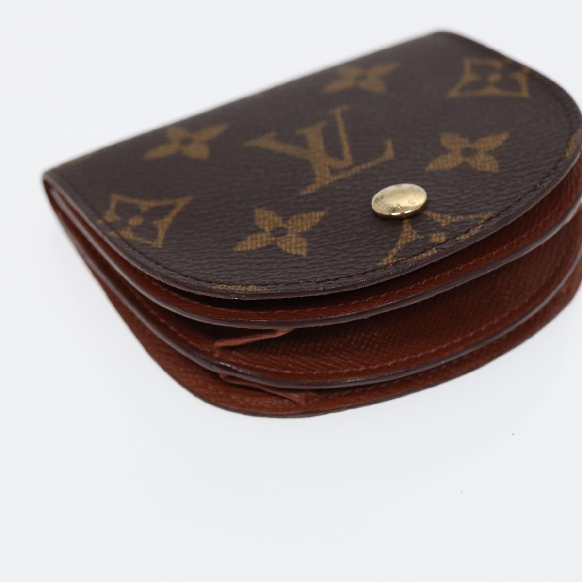 LOUIS VUITTON Monogram Porte Monnaie Guze Coin Purse M61970 LV Auth th5247