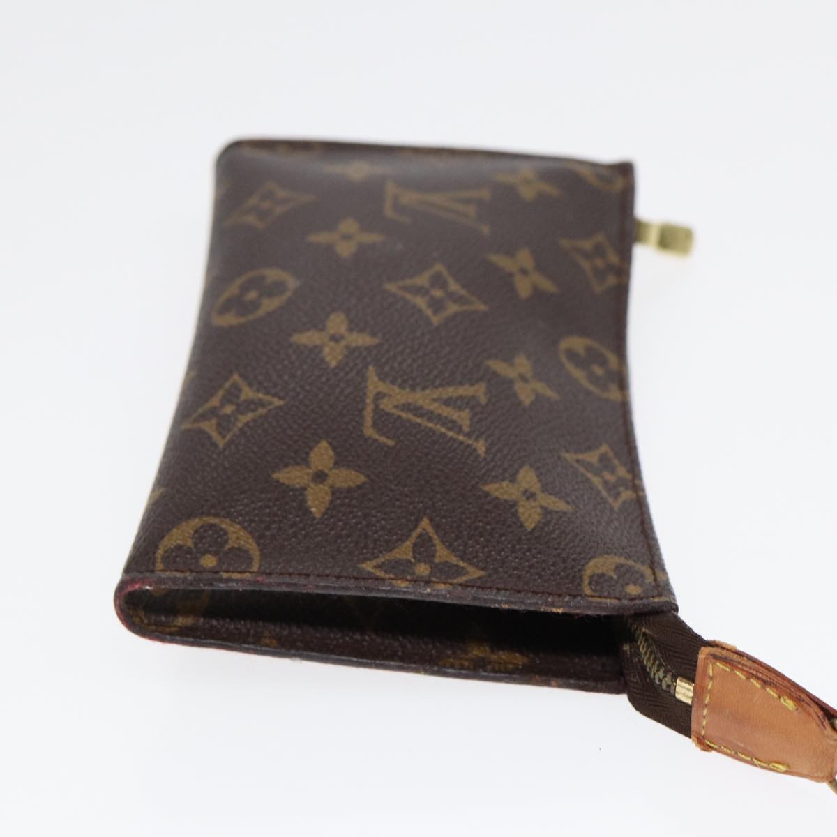 LOUIS VUITTON Monogram Bucket PM Accessory Pouch LV Auth th5253