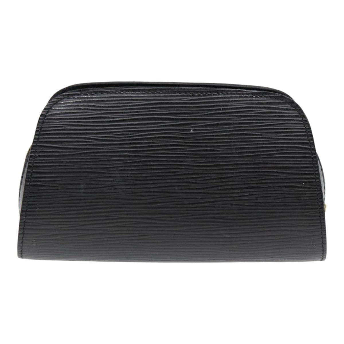 LOUIS VUITTON Epi Dauphine PM Pouch Black M48442 LV Auth th5264