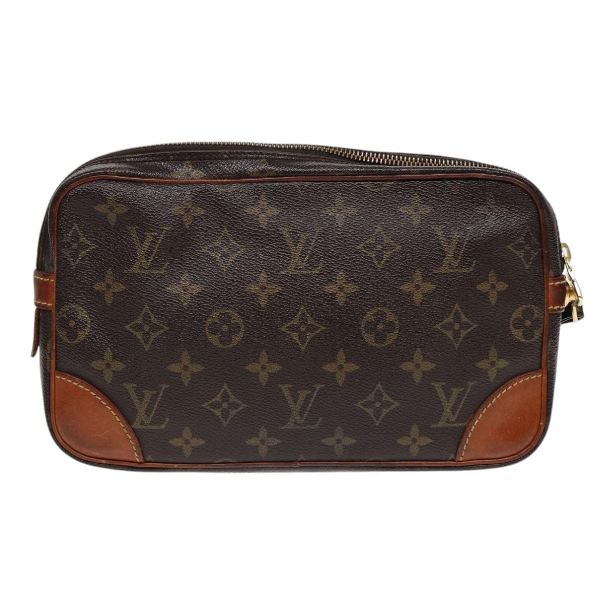 LOUIS VUITTON Monogram Marly Dragonne GM Clutch Bag M51825 LV Auth th5265