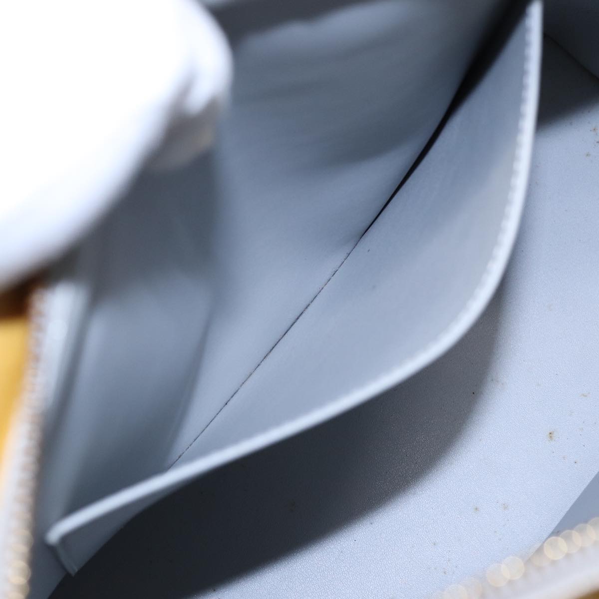 LOUIS VUITTON Monogram Vernis Houston Hand Bag Gris M91053 LV Auth th5274