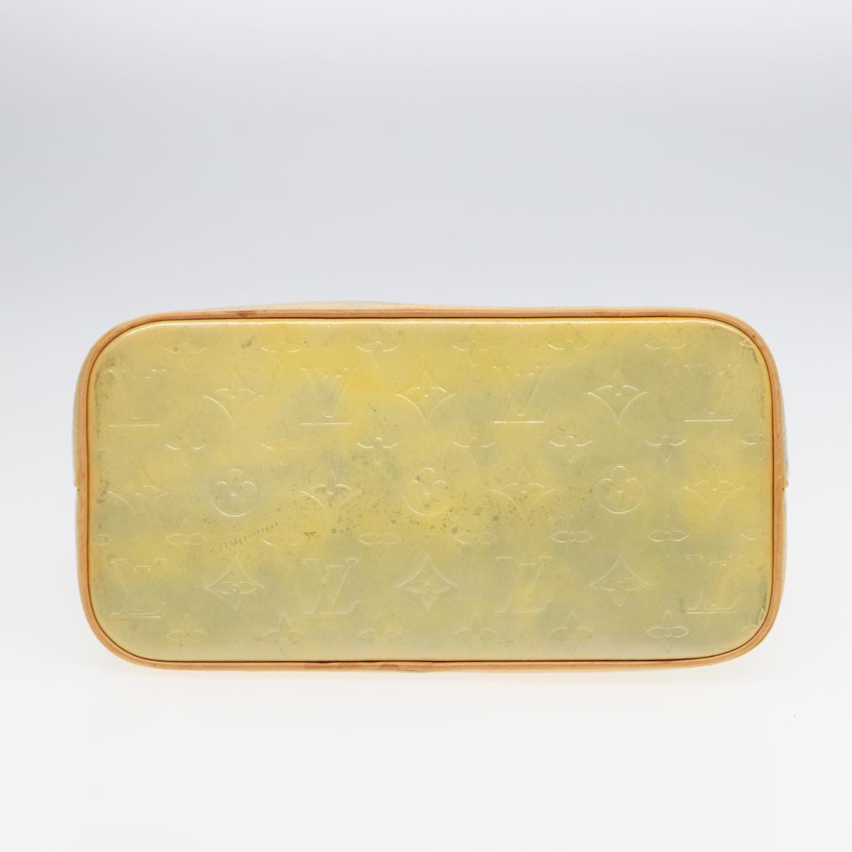 LOUIS VUITTON Monogram Vernis Houston Hand Bag Gris M91053 LV Auth th5274