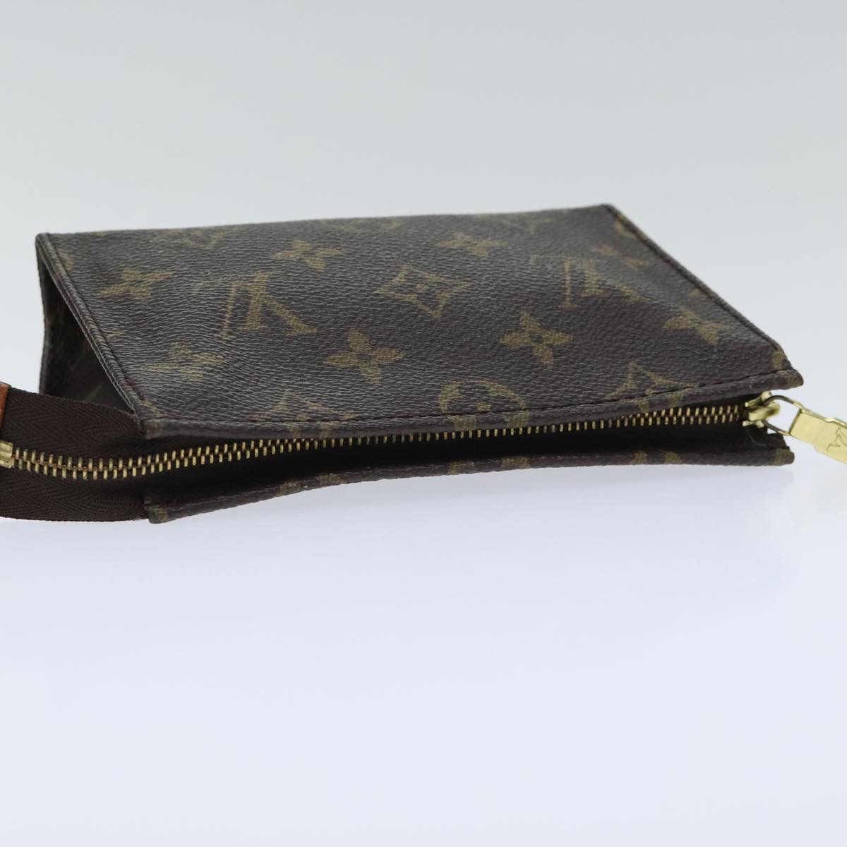 LOUIS VUITTON Monogram Poche Toilette 15 Pouch M47546 LV Auth th5308