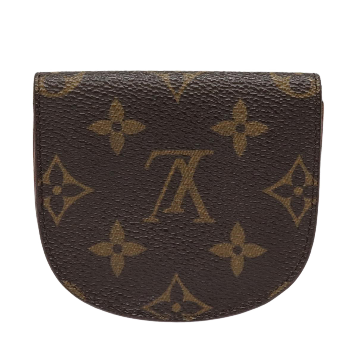 LOUIS VUITTON Monogram Porte Monnaie Guze Coin Purse M61970 LV Auth th5325