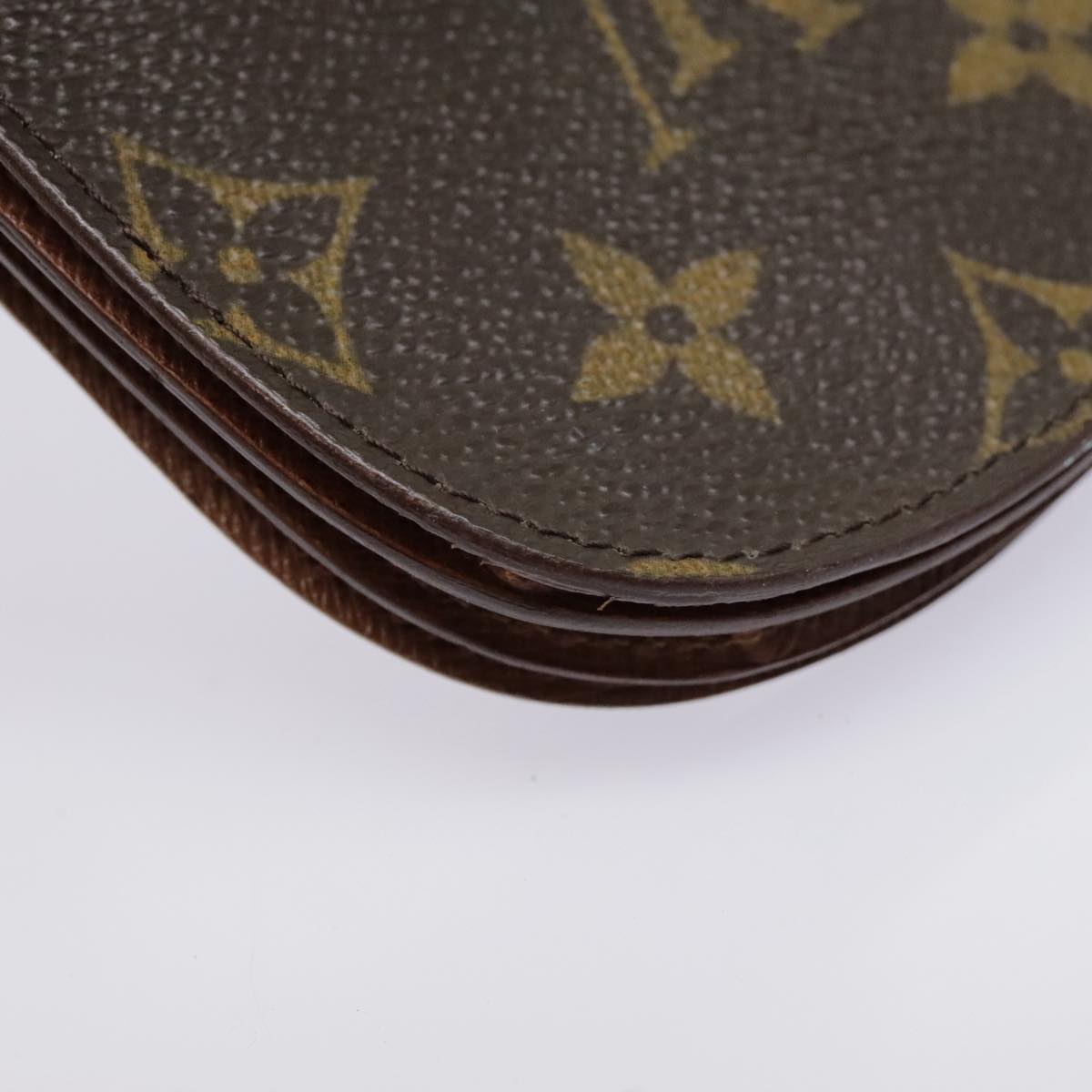 LOUIS VUITTON Monogram Porte Monnaie Guze Coin Purse M61970 LV Auth th5326