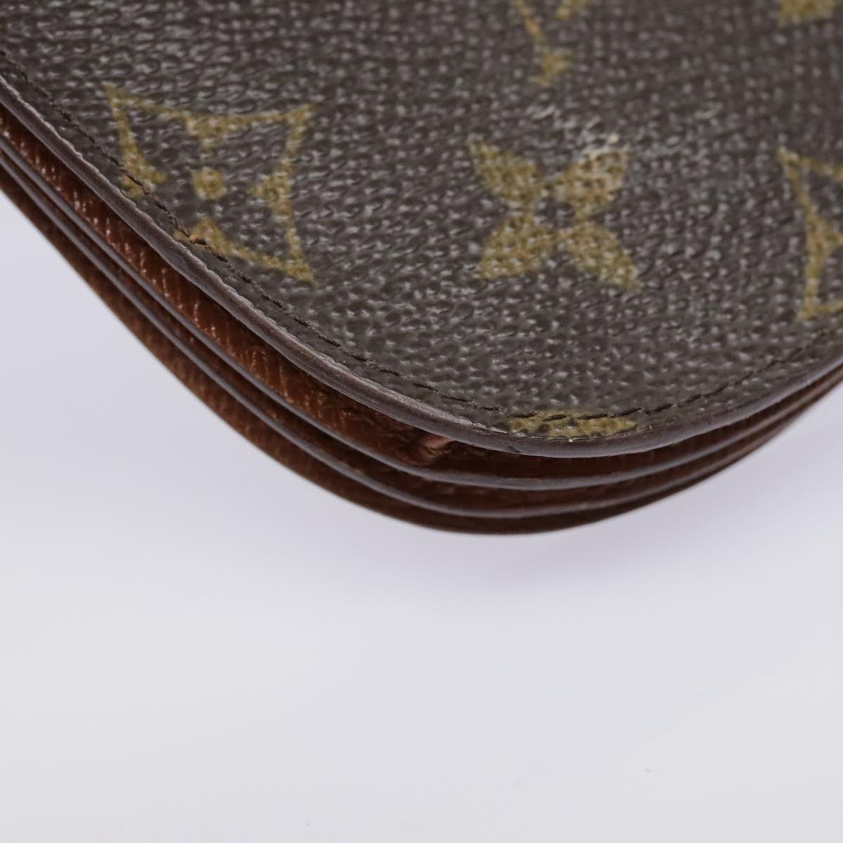 LOUIS VUITTON Monogram Porte Monnaie Guze Coin Purse M61970 LV Auth th5345