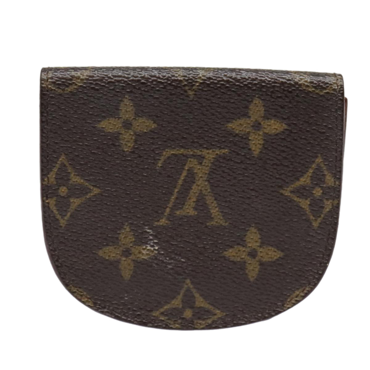 LOUIS VUITTON Monogram Porte Monnaie Guze Coin Purse M61970 LV Auth th5345