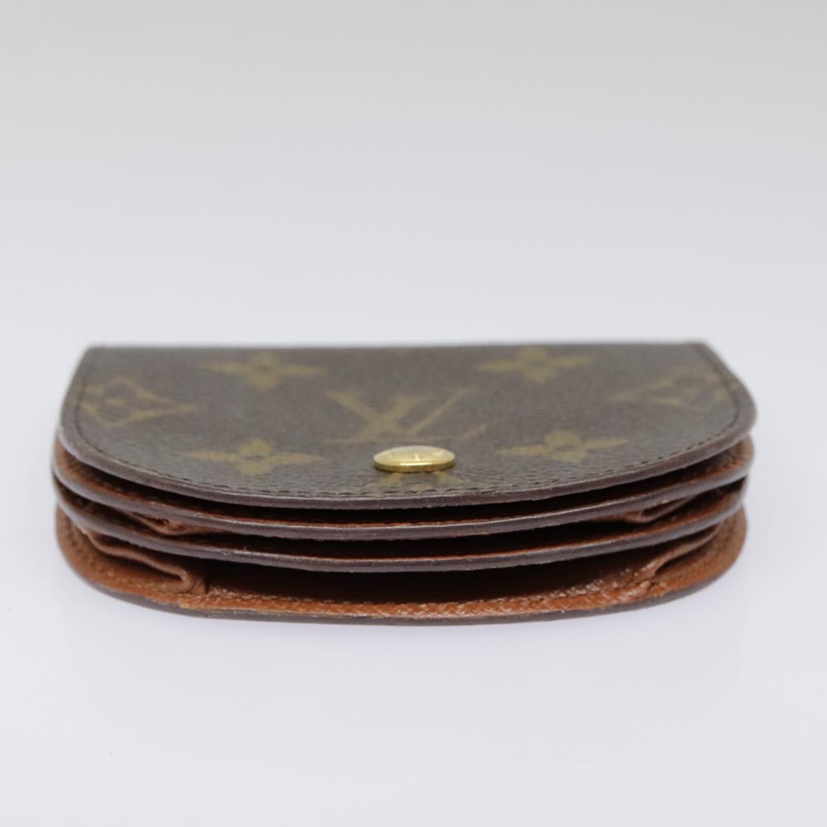 LOUIS VUITTON Monogram Porte Monnaie Guze Coin Purse M61970 LV Auth th5345