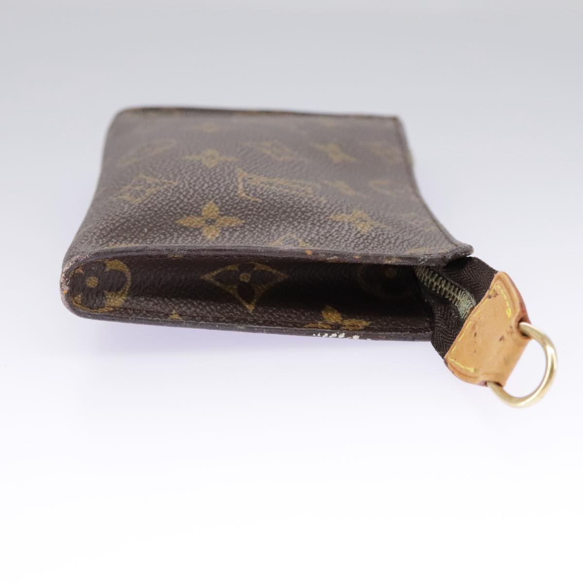 LOUIS VUITTON Monogram Bucket PM Accessory Pouch LV Auth th5367