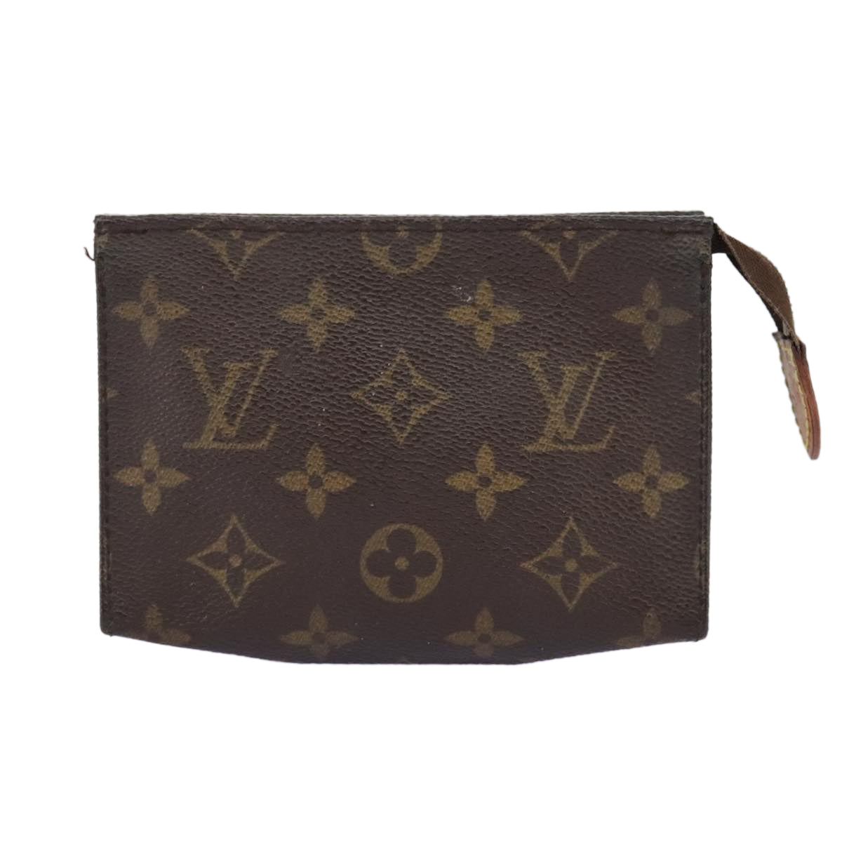 LOUIS VUITTON Monogram Poche Toilette 15 Pouch M47546 LV Auth th5376