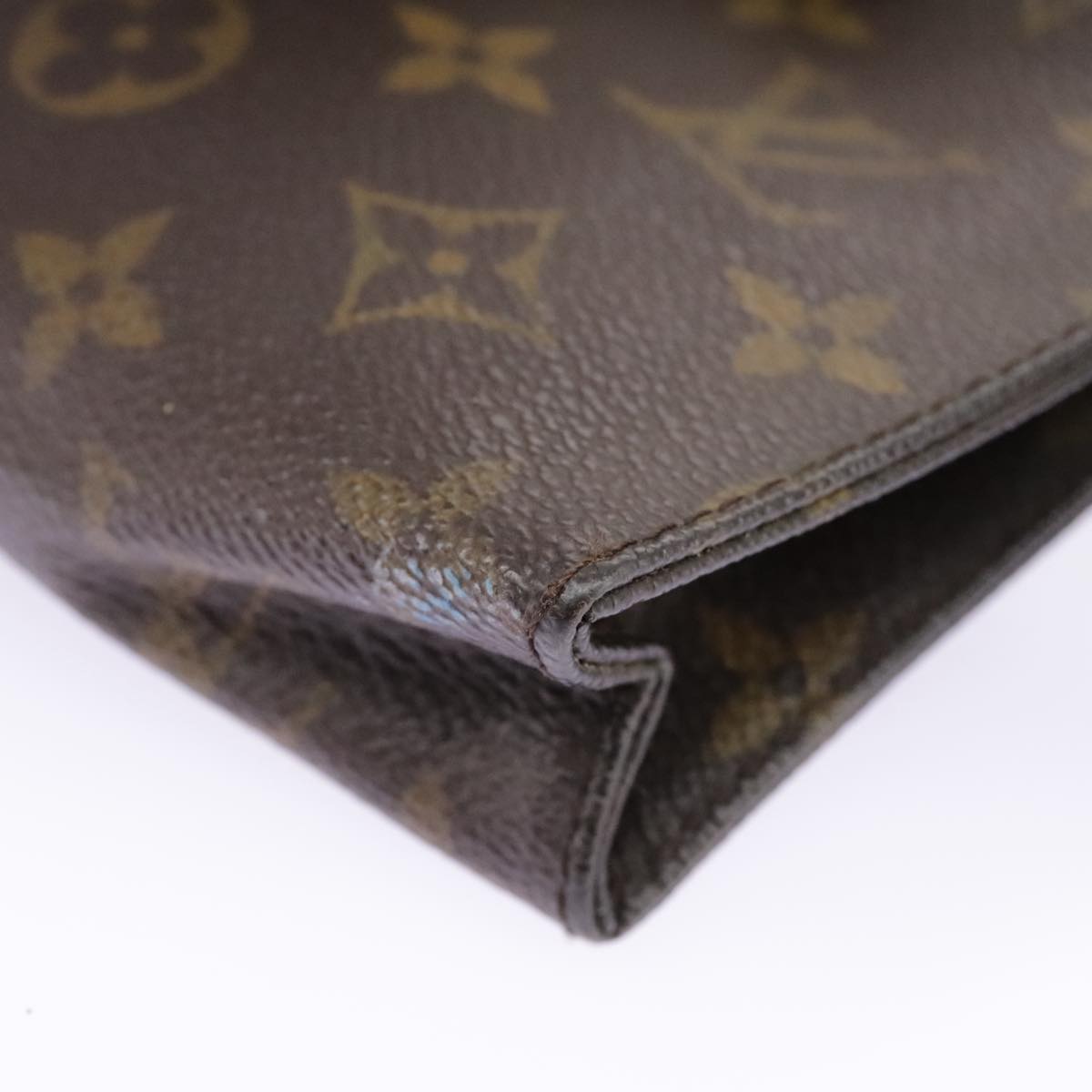 LOUIS VUITTON Monogram Poche Toilette 15 Pouch M47546 LV Auth th5376