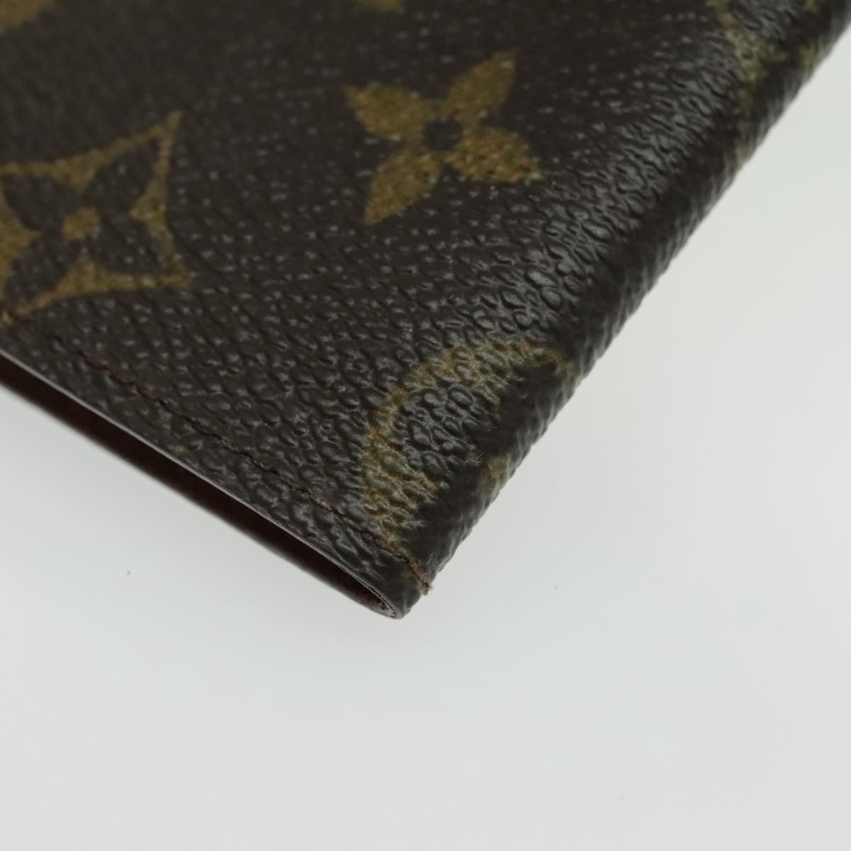 LOUIS VUITTON Monogram Porte Cartes Credit Pression Case M60937 LV Auth th5389