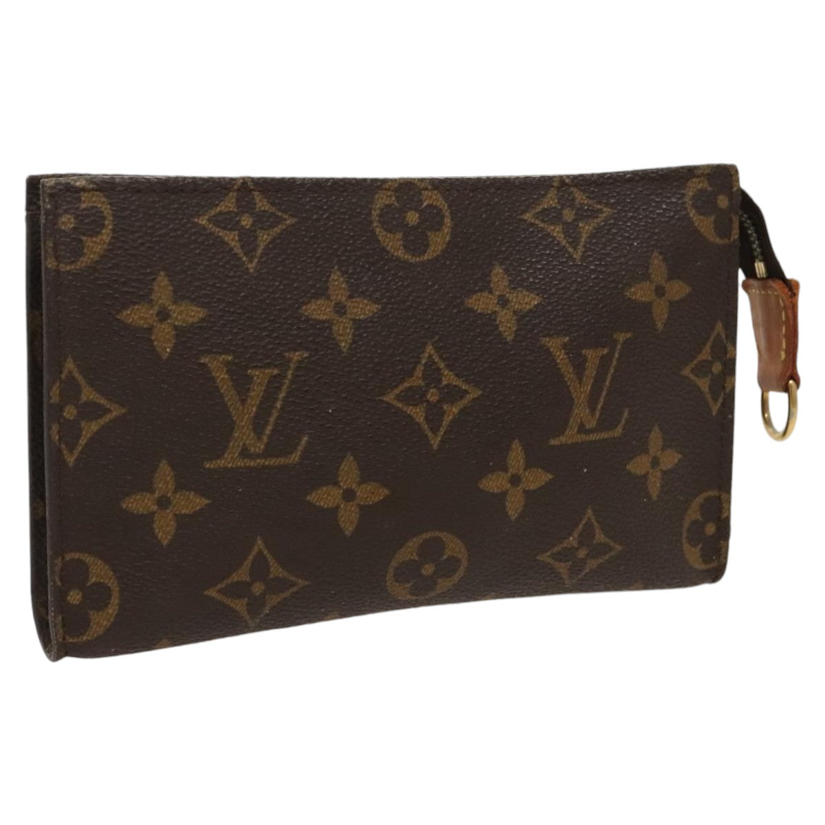 LOUIS VUITTON Monogram Bucket PM Accessory Pouch LV Auth th5421