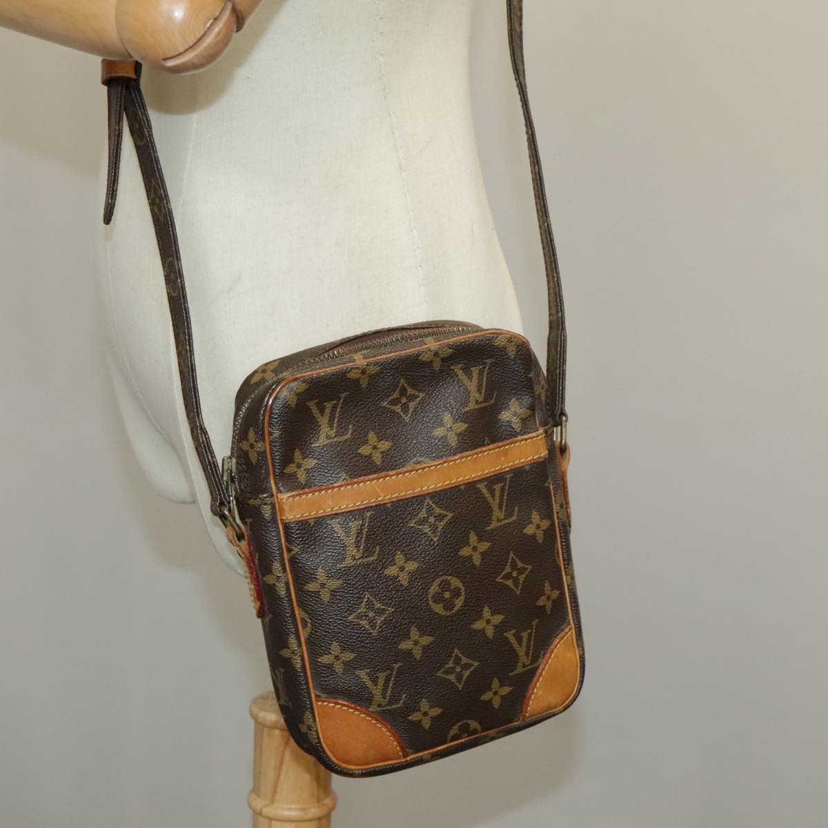 LOUIS VUITTON Monogram Danube Shoulder Bag M45266 LV Auth th5446