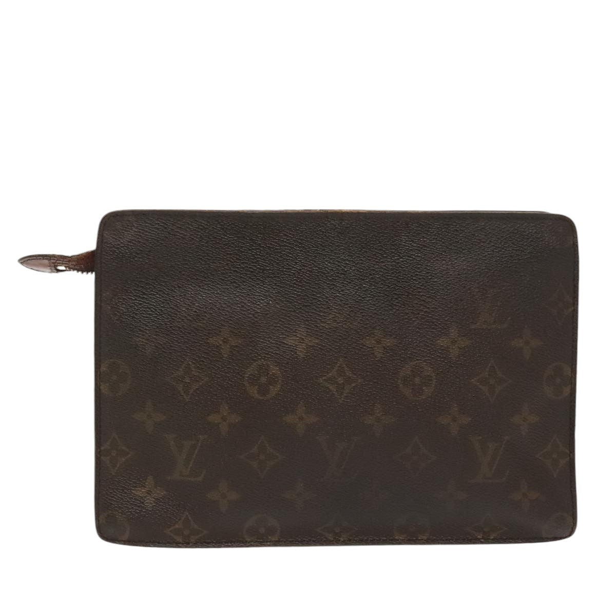 LOUIS VUITTON Monogram Pochette Homme Clutch Bag M51795 LV Auth th5451