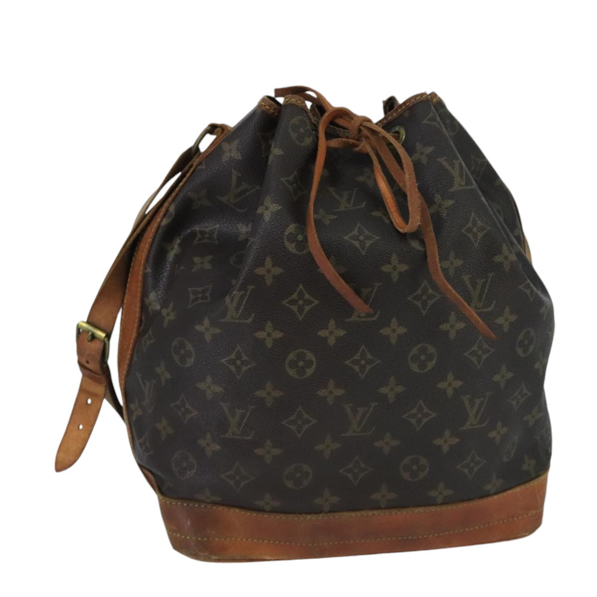 LOUIS VUITTON Monogram Noe Shoulder Bag M42224 LV Auth th5457