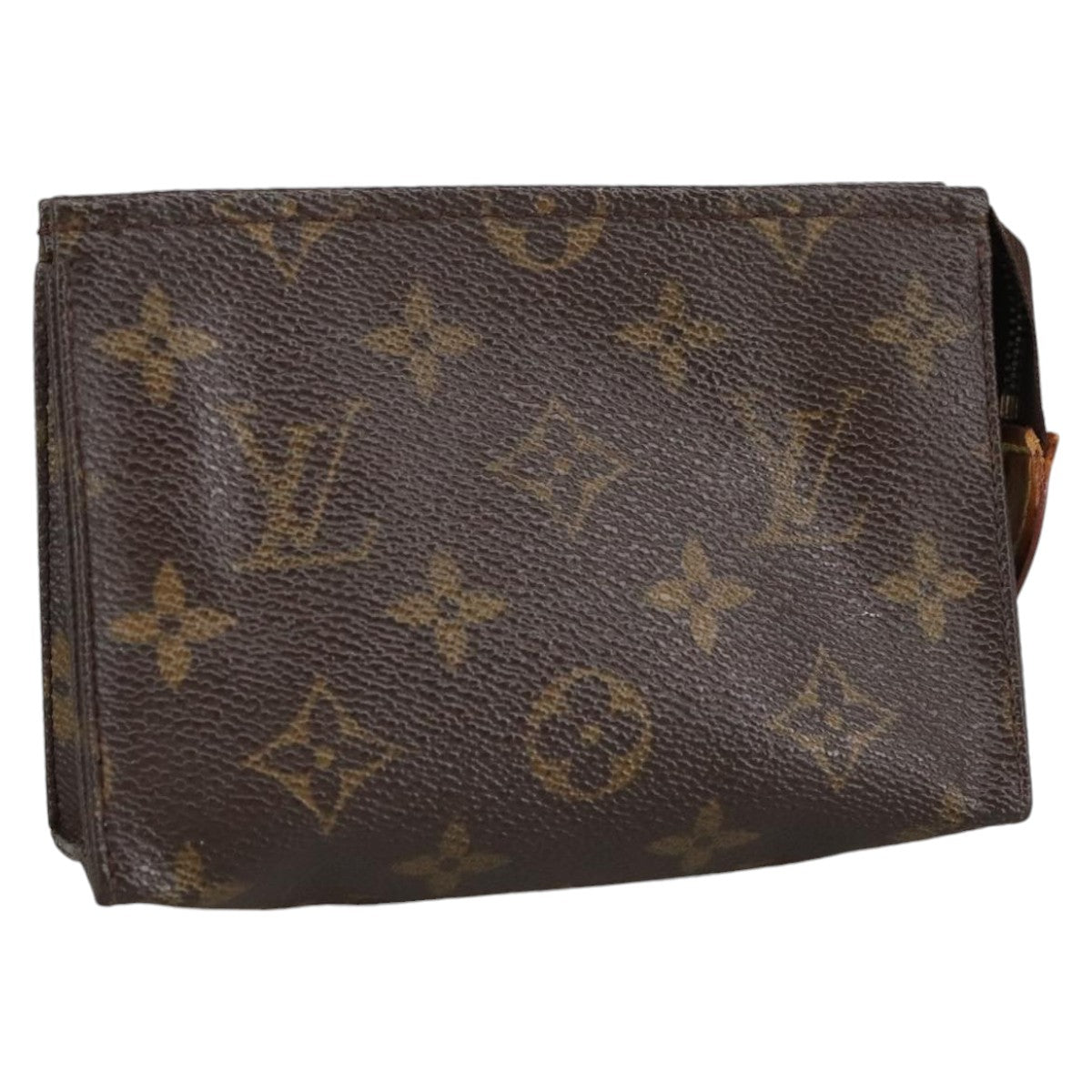 LOUIS VUITTON Monogram Poche Toilette 15 Pouch M47546 LV Auth th5482