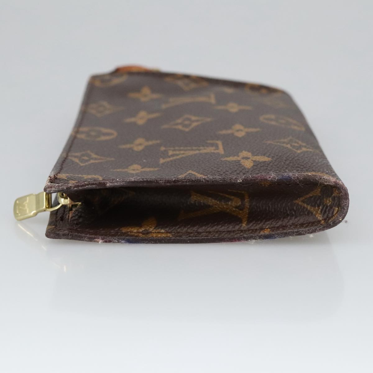 LOUIS VUITTON Monogram Bucket PM Accessory Pouch LV Auth th5483