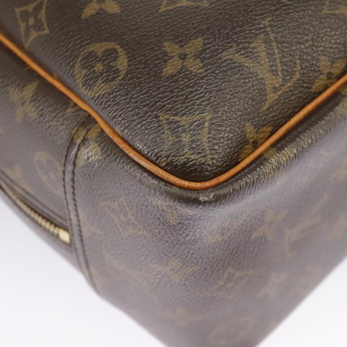 LOUIS VUITTON Monogram Deauville Hand Bag M47270 LV Auth th5485