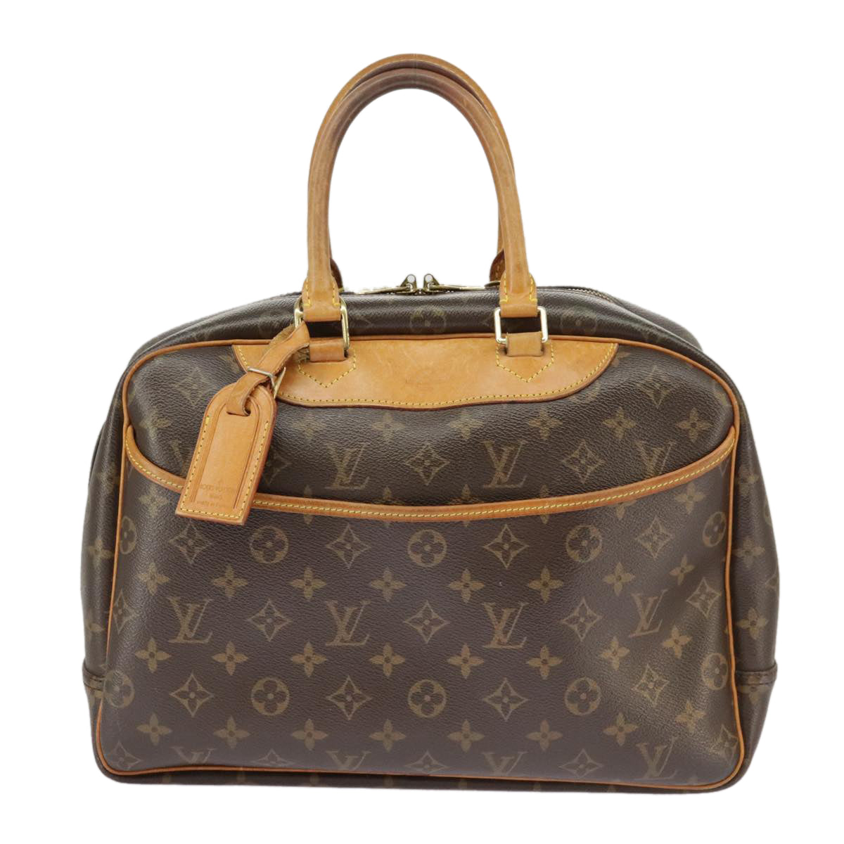 LOUIS VUITTON Monogram Deauville Hand Bag M47270 LV Auth th5485