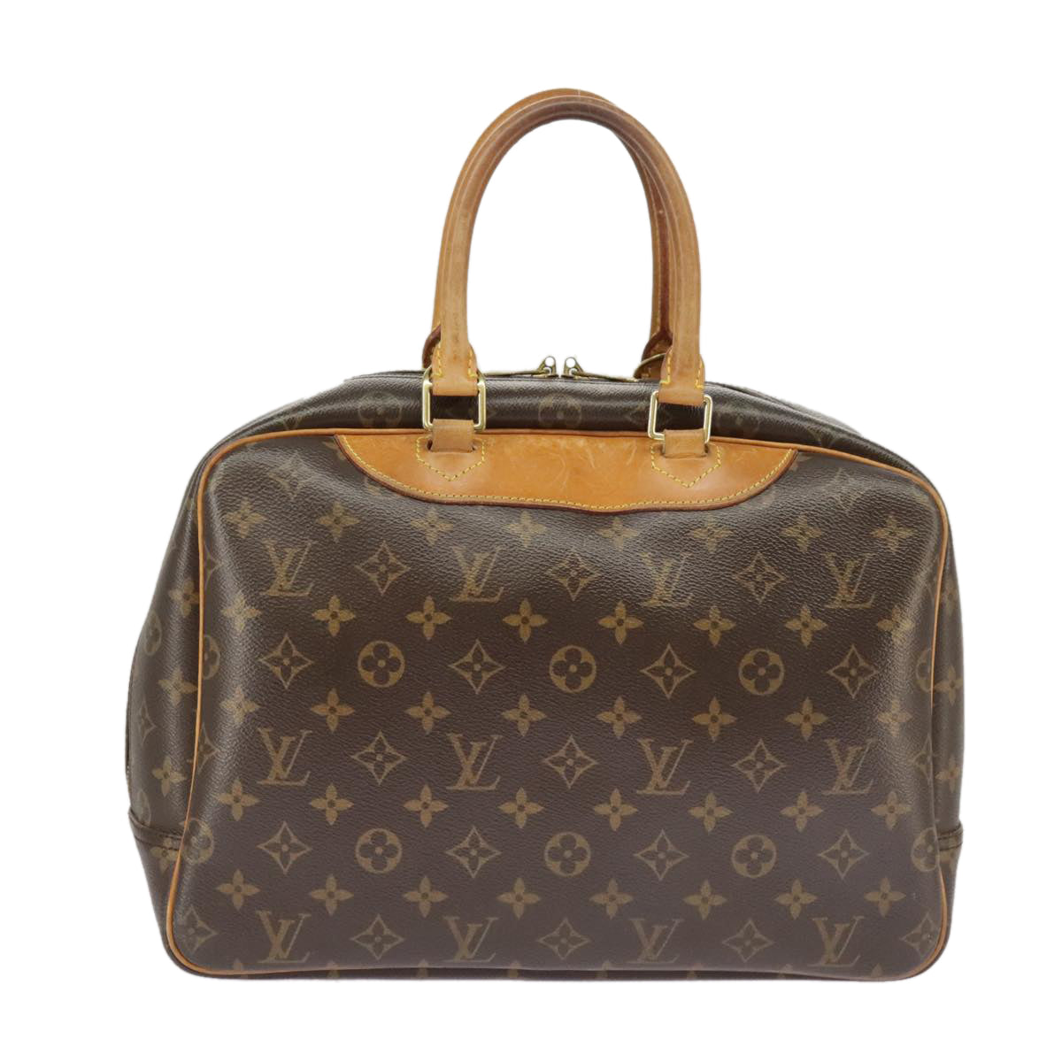 LOUIS VUITTON Monogram Deauville Hand Bag M47270 LV Auth th5485