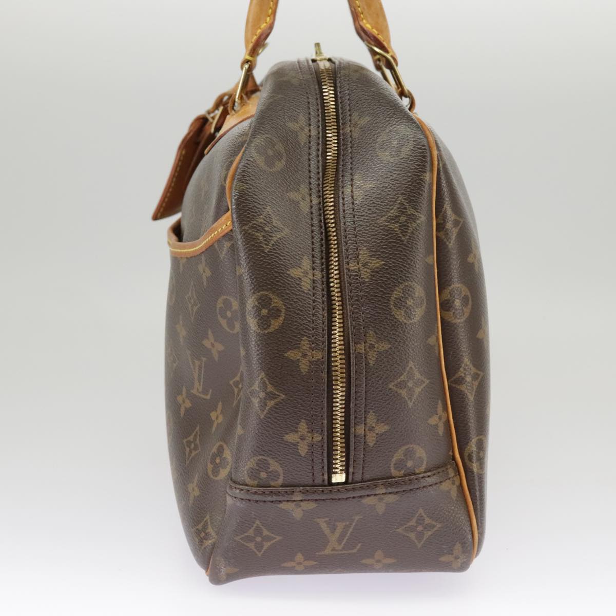 LOUIS VUITTON Monogram Deauville Hand Bag M47270 LV Auth th5485