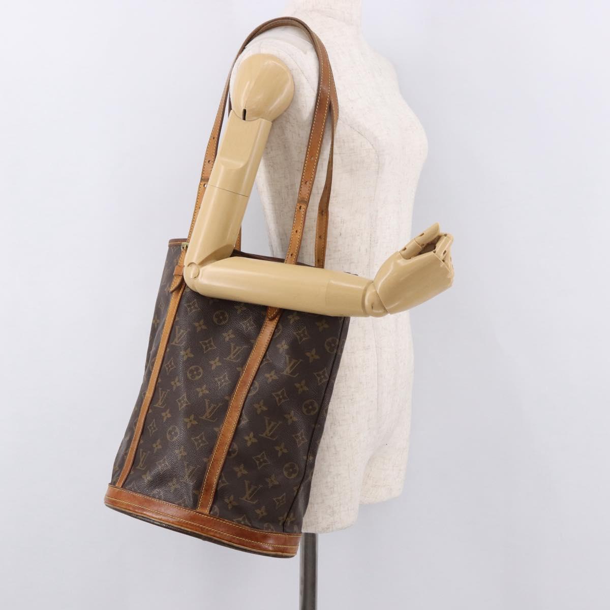 LOUIS VUITTON Monogram Bucket GM Shoulder Bag M42236 LV Auth th5501