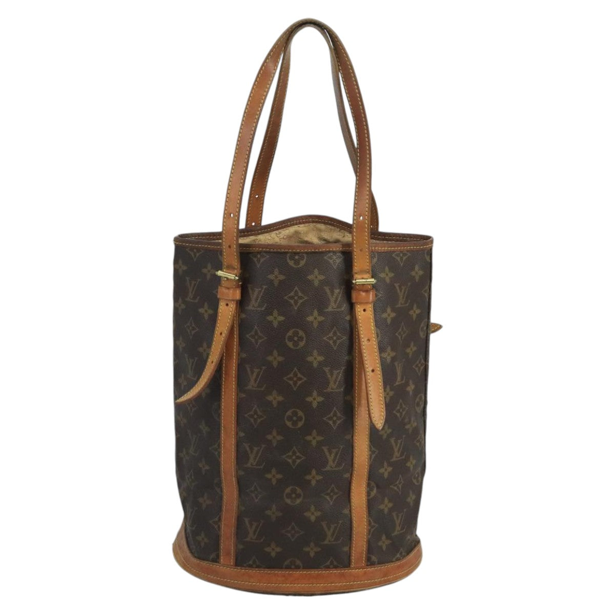 LOUIS VUITTON Monogram Bucket GM Shoulder Bag M42236 LV Auth th5501