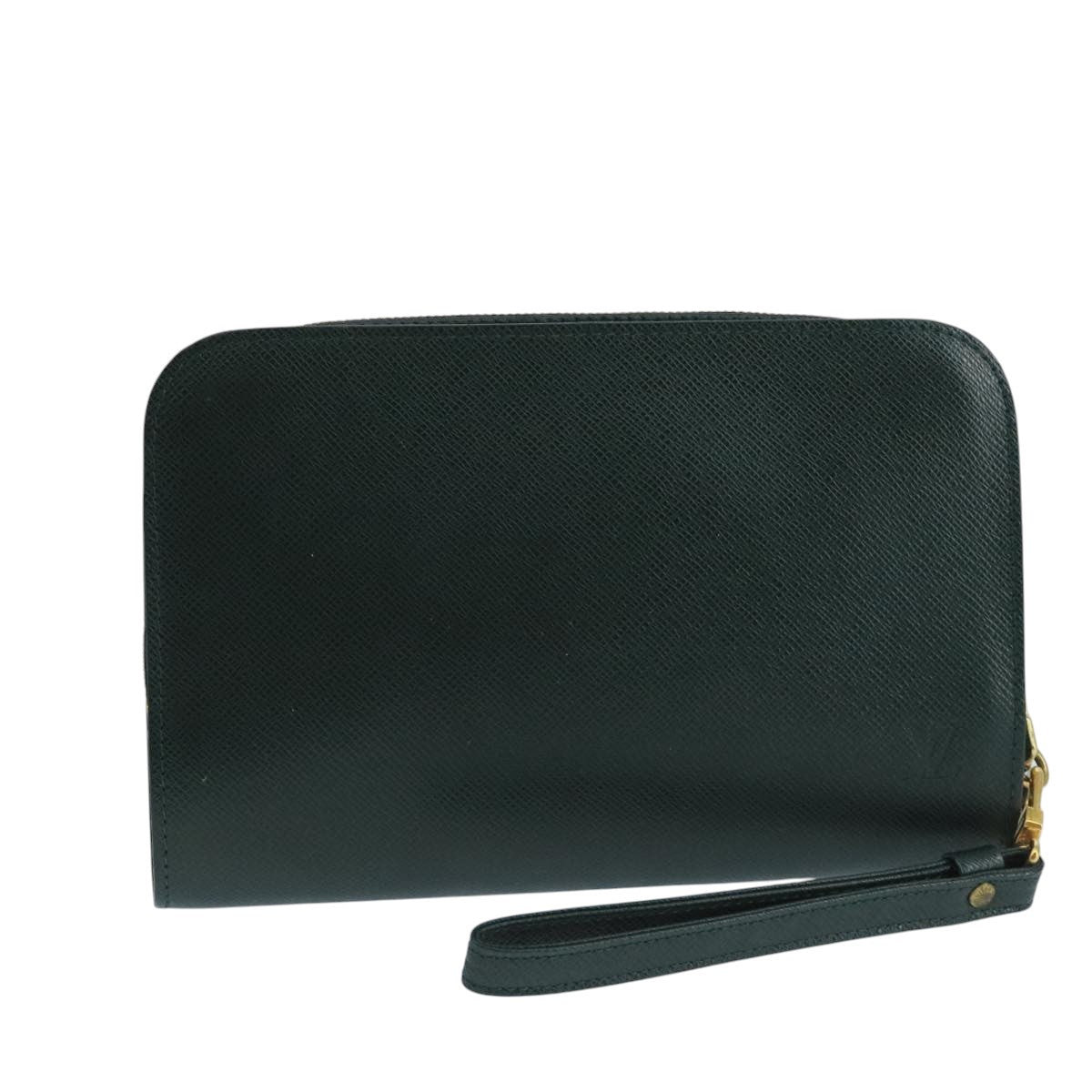 LOUIS VUITTON Taiga Baikal Clutch Bag Epicea M30184 LV Auth th5531