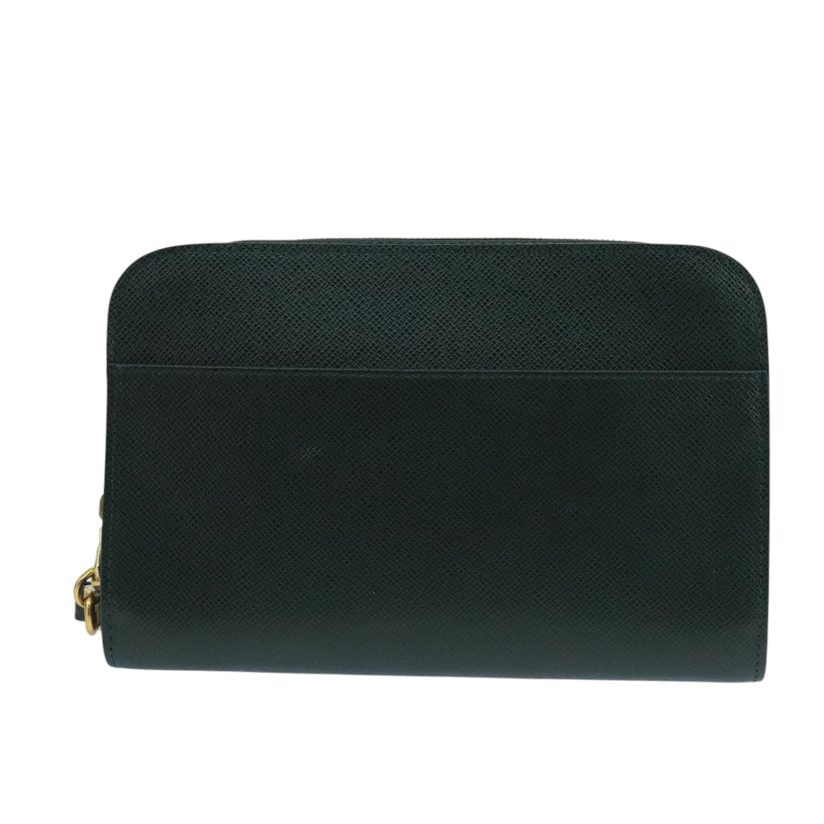 LOUIS VUITTON Taiga Baikal Clutch Bag Epicea M30184 LV Auth th5531