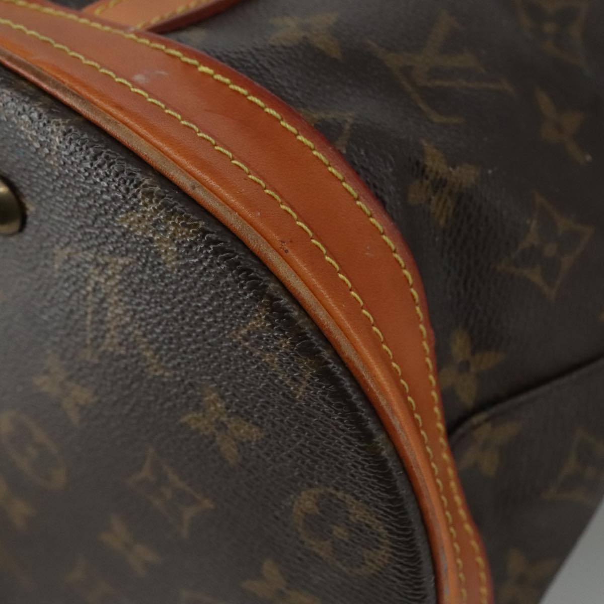 LOUIS VUITTON Monogram Bucket GM Shoulder Bag M42236 LV Auth th5568