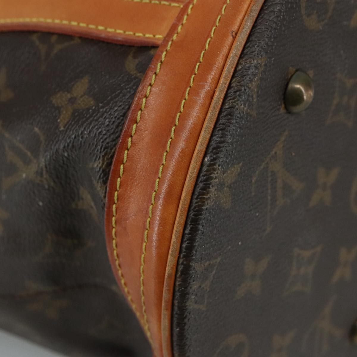 LOUIS VUITTON Monogram Bucket GM Shoulder Bag M42236 LV Auth th5568