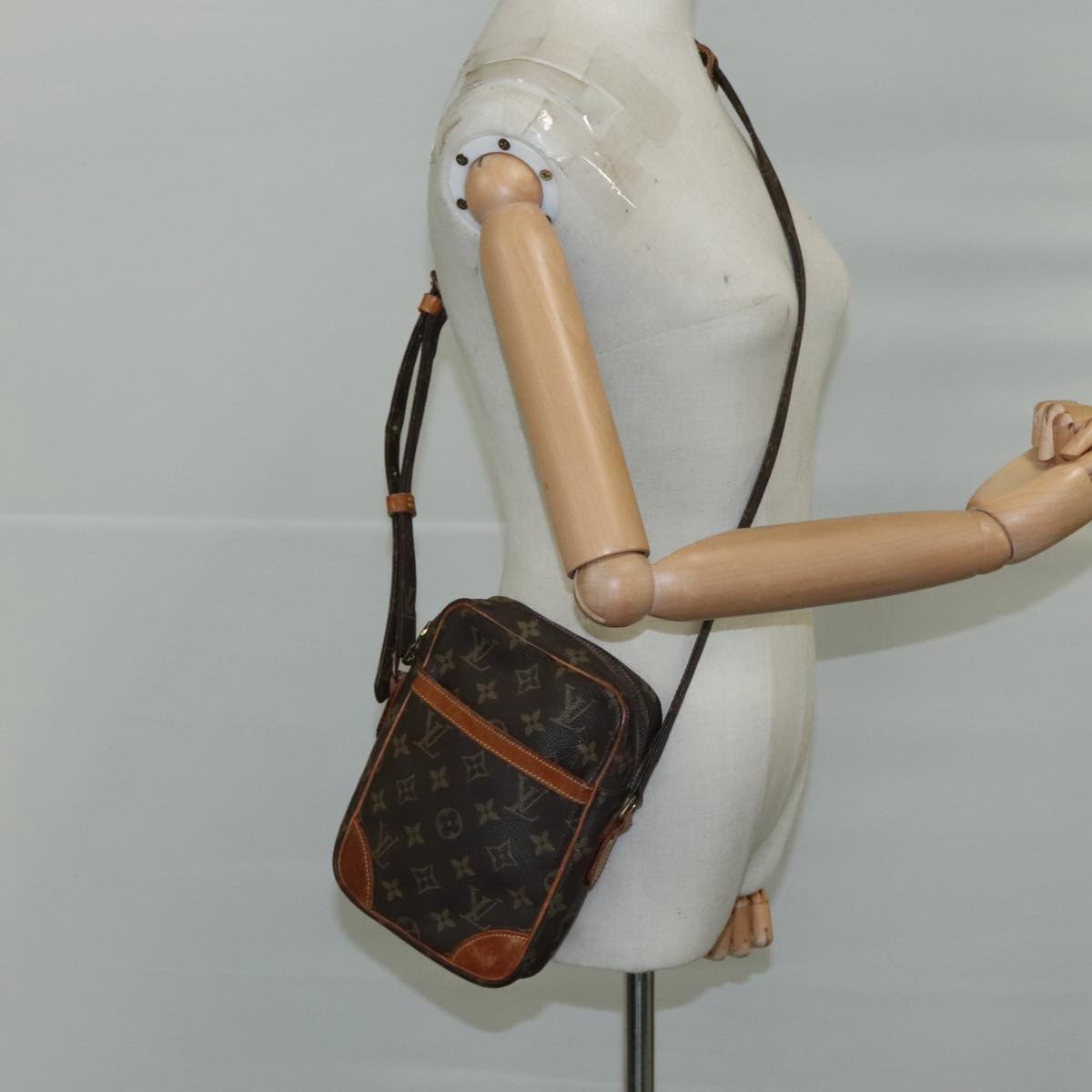 LOUIS VUITTON Monogram Danube Shoulder Bag M45266 LV Auth th5577