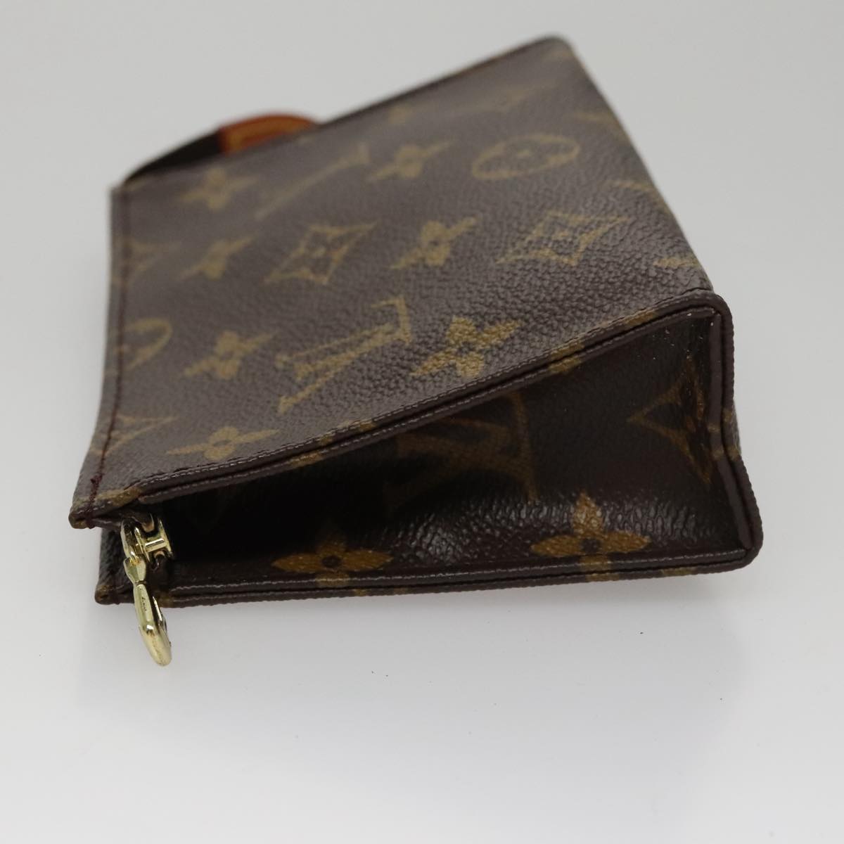 LOUIS VUITTON Monogram Poche Toilette 15 Pouch M47546 LV Auth th5583