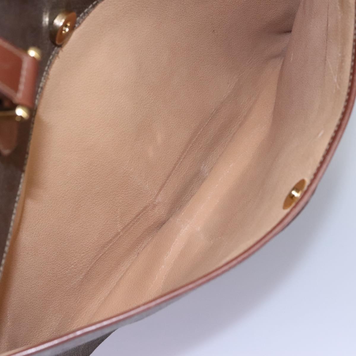 GUCCI Tote Bag Canvas Khaki 002 39 0149 Auth th5601